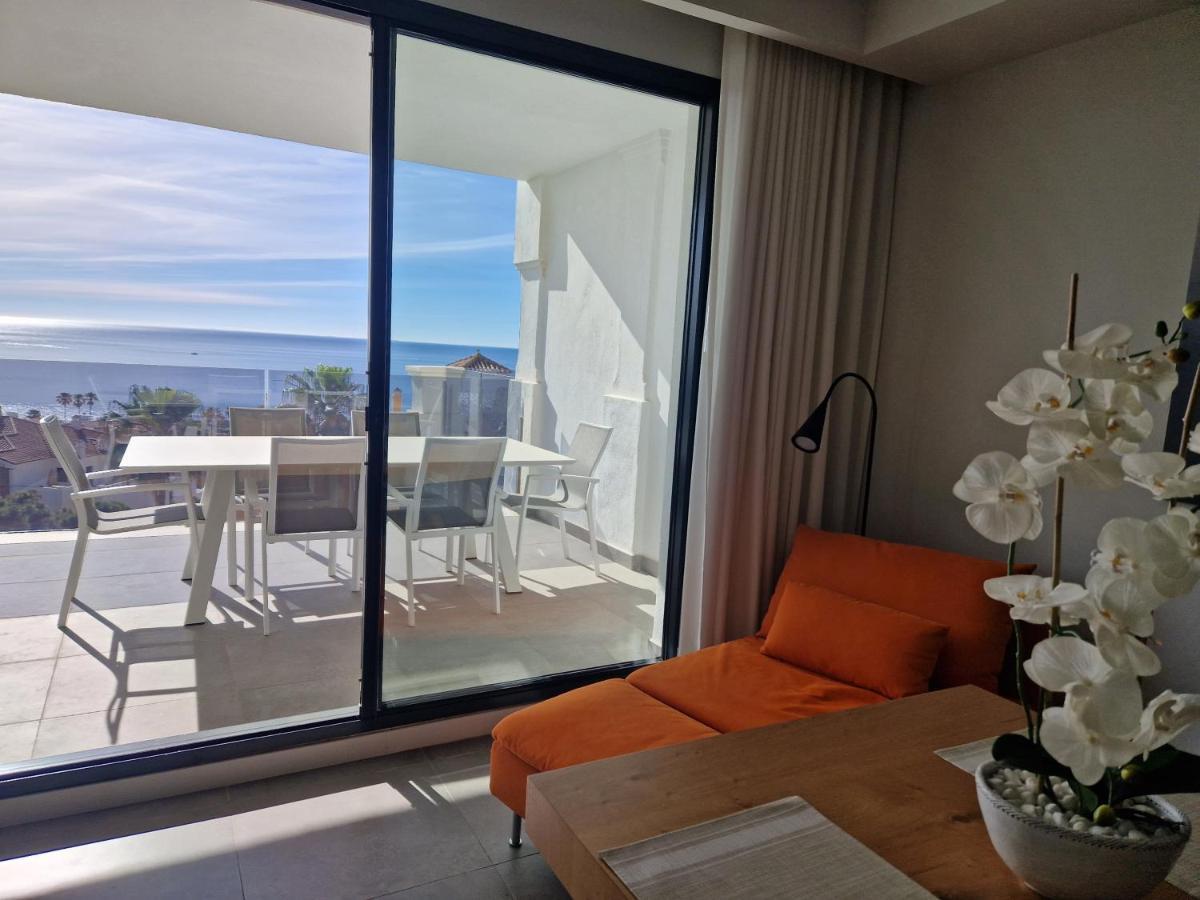 Luxury 2 Bedrooms Apt With Seaview Blue Suite 4104 Manilva Exterior foto
