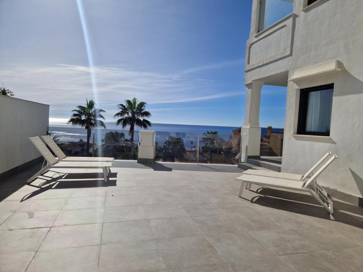Luxury 2 Bedrooms Apt With Seaview Blue Suite 4104 Manilva Exterior foto